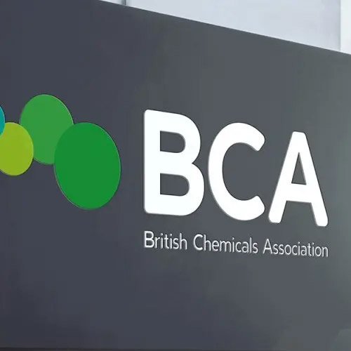 BCA logo on a wall
